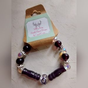 WILD ARRAY handmade bracelet Vintage glass